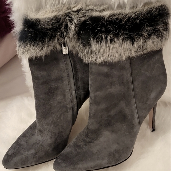 ANTONIO MELANI Shoes - Antonio Melani gray ankle booties